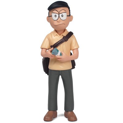 正版野比大雄多啦机器猫小叮当手办模型摆件创意潮玩盲盒