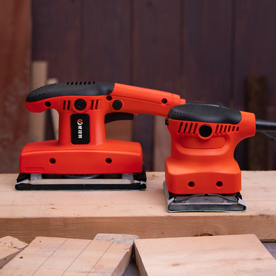 打磨机砂纸纸机腻子电动小型迷你超轻无尘磨光机砂纸机