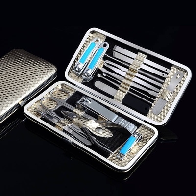 新货双头挑钳工具不锈钢用嘴剪刀弯月普通去死指甲钳