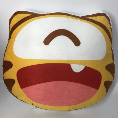 抱枕礼物小虎牙表情包抱枕公仔火锅靠垫游戏直播靠垫