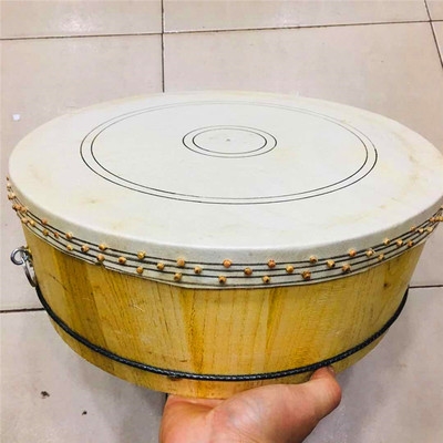 竹钉盆土家盆鼓花盆道士单面竹钉堂鼓堂鼓
