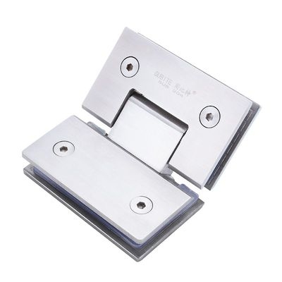 边框不锈钢双门玻璃门合页浴室铰链柜子活页浴房浴室玻璃夹