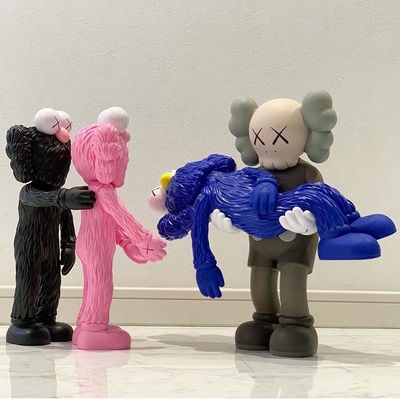 kawspassingthrough海港港城害羞捂脸坐姿手办玩偶公仔潮玩盲盒