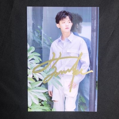 李明德明德礼物亲笔签名照送朋友同学闺蜜周边文化创意明信片