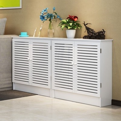 地暖遮挡透气遮盖明装落地煤气表管阀热水器水管遮挡箱