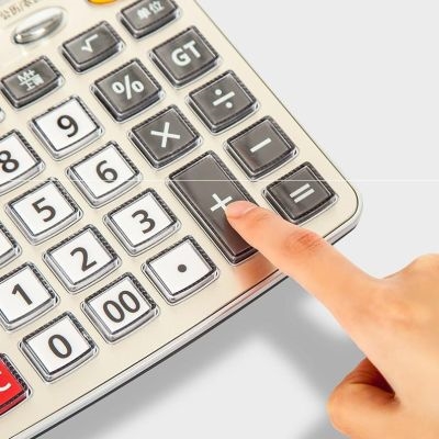 带根号计算器记算机算器大号防雨时间按键算账办公室实用会计网红