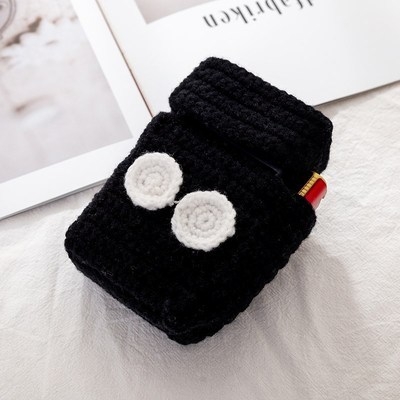 烟盒套可爱小女生diy手工礼物编织创意钩针毛线