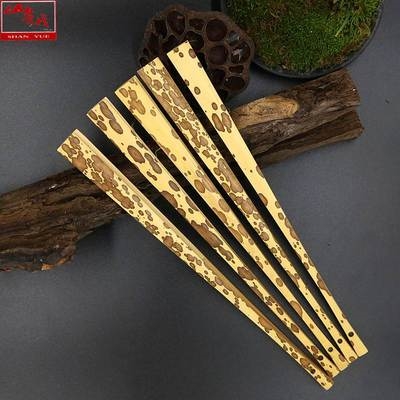 空白斑竹折扇文人风云妃梅妃竹9.5寸扇子