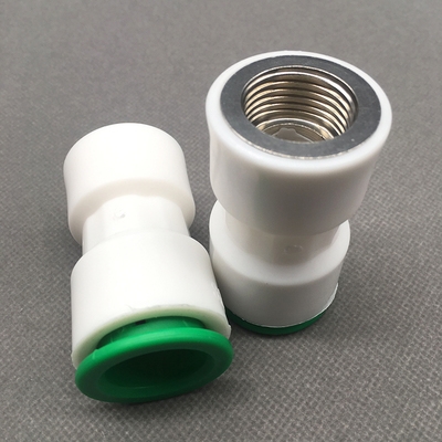 接头水管热熔ppa配件ppr快速20pvc4分6分接头