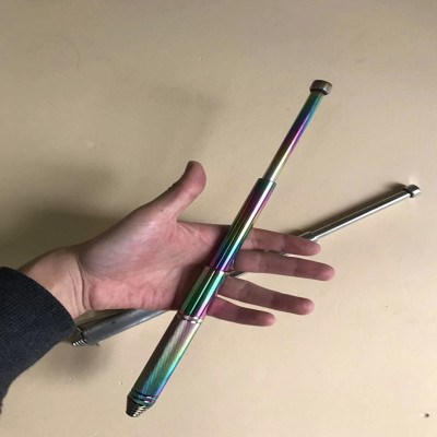 正品随身武器钢笔棍迷你小甩棍战术笔伸缩短棍男女子防身武器男士