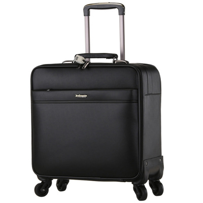 高档16寸20寸拉杆箱女小轻便登机拉杆箱大容量超大24寸皮箱商务旅