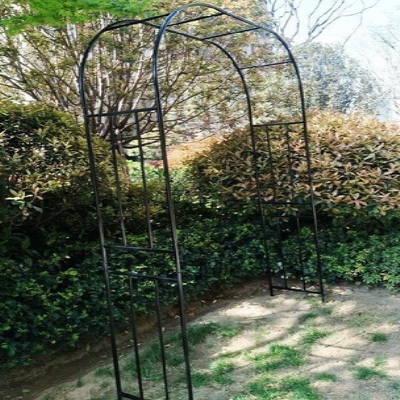 爬藤拱门落地花园园子楼顶盆景架花廊类艺拱花架