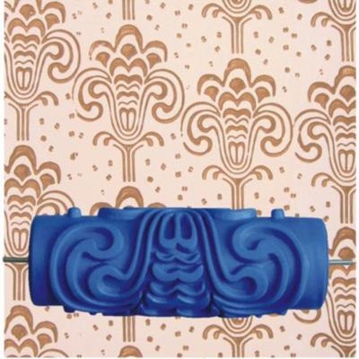 花纹印花滚子滚花纹样墙壁图案型加长液态刷漆滚筒刷