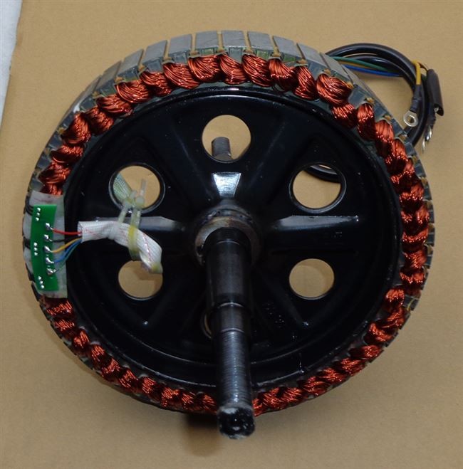 电动车电摩10寸电机转子锭子线圈120度48v60v72v800w1000w更多电动车