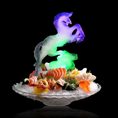 摆盘冰雕模具刺身鲤鱼酒店厨用冷菜冰模盐模diy模具