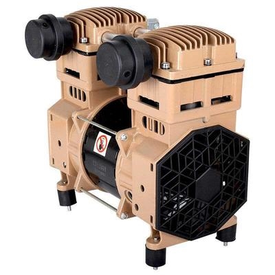 空压机机头铜双缸600w~1600w无油静音气泵头配件电机机头