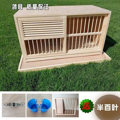 巢箱鸽具室外鸽子配对笼鸽用品信鸽耐用室内外笼子