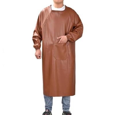 防水围裙大人水产罩衣做工软皮屠夫生鲜洗碗围裙