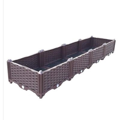 菜箱排水组合种植蔬菜室内滑轮可排多层单排花盆