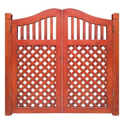 防腐花园庭院木栅栅栏围栏小门篱笆半腰门户外大型篱笆