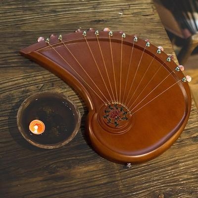竖琴迷你单板古典乐器便携式里拉拉琴初学者竖琴