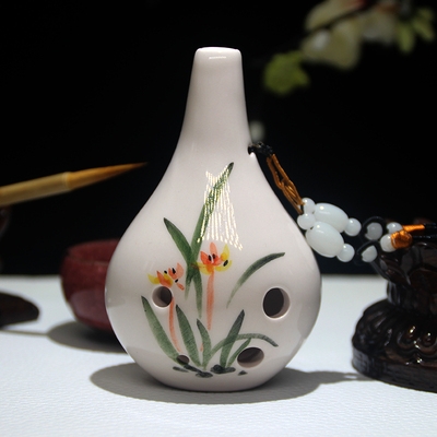 6孔中音六孔初学者学生满口陶埙民族吹奏乐器优选陶笛