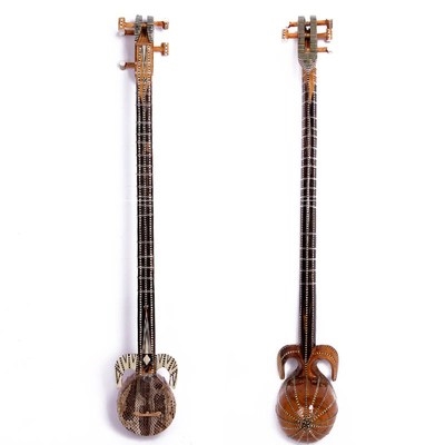 乐器热瓦蛇皮新疆少数民族手工维吾尔族弹拨类送琴包热瓦普