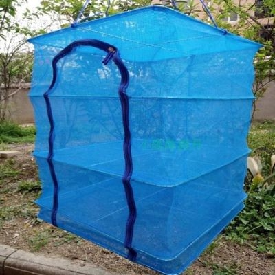 鱼网透气防尘平铺挂网防蝇大号三层多层家用鱼网