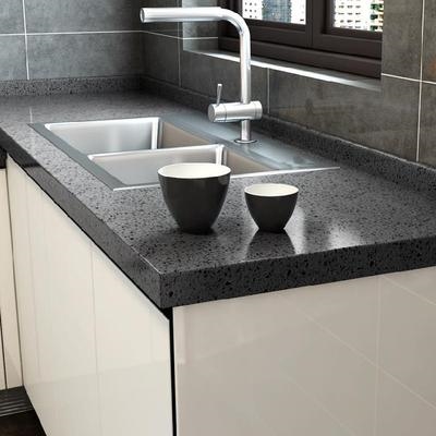 橱柜简易厨房农村家用不锈钢碗柜灶台柜出租房整体厨柜组装经济型