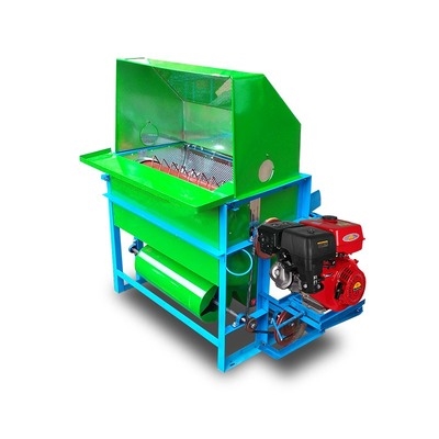 脱谷立式筛子家用家用机机动稻麦轻便滚筒打谷机收割机械