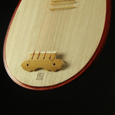 琵琶高档正音堂乐器考级专业演奏红木背板清水琵琶