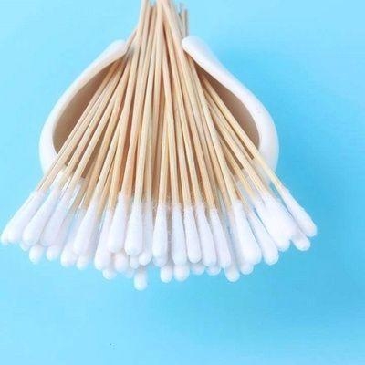 圆头毛头专用细长耳鼻喉科五科脱脂无菌挖耳小头棉签