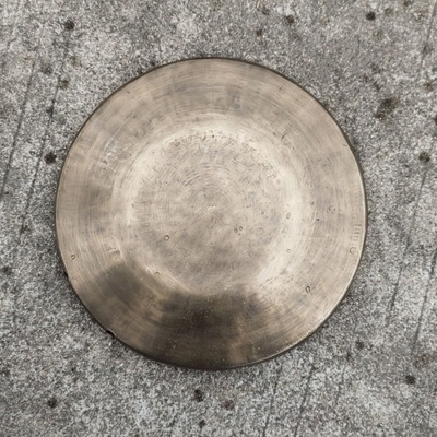 手锣21公分青铜小手锣高低音矮锣鸣警二锣小锣手锣