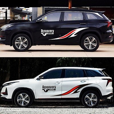 车身贴纸线条腰线彩条汽车帖子大众汽车通用装饰汽车装饰贴