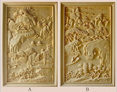 砂岩浮雕壁画别墅室内外装饰玻璃钢仿铜砂岩背景墙