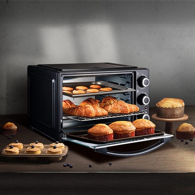 k12电烤箱家用烘焙32l多功能全自动蛋糕联保电烤箱