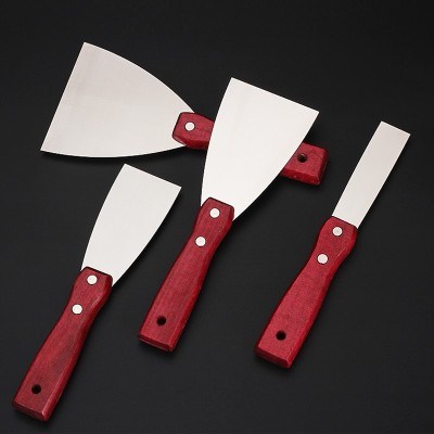 腻子灰铲油漆工油灰刀铲刀不锈钢刮刀刀灰工具清洁油灰刀