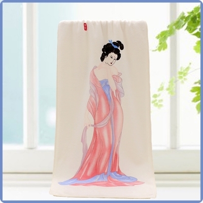 温变毛巾浴巾绅士动漫面巾抖音同款不褪色生日毛巾