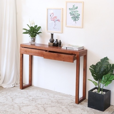 案柜台边门厅靠墙新靠墙木条中式桌子隔断玄关玄关台