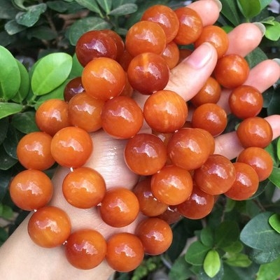 东北松明松香红松佛珠丁佛珠手链明子沉香满油手串