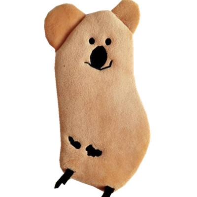 韩版dinotaeng柿子椒熊ins毛茸茸可爱收纳礼物超萌笔袋