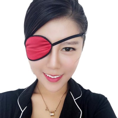 纯色女款宿舍儿童夫妻遮眼眼睛眼罩单只成人单眼眼罩