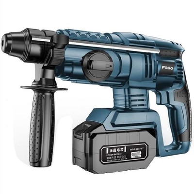 冲气转充电电锤锂电多功能冲击家用套装工业级手电锤