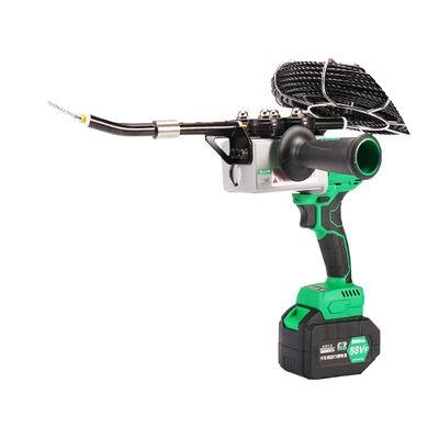 电动穿线拉线放线锐霸锂电穿线机全自动引线电工线缆工具