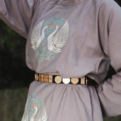 可调飒遢圆领曳撒调节帅气霜翎阁配饰汉服腰带腰带