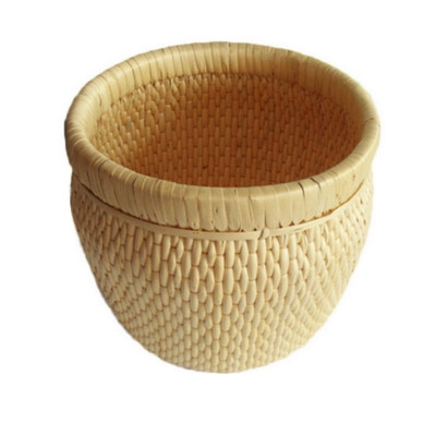 手工柳条笆斗米斗芭斗民间工艺柳编家用枊筐枊匾竹编