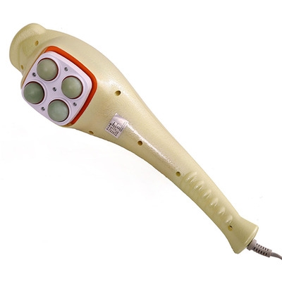 正品玉石光波按摩仪器温热理疗肩颈腰背腿部按摩棒