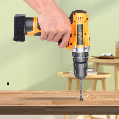 手持维修手钻开孔套装穿墙迷你冲击小型钻孔电钻