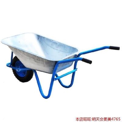 货物爬坡家庭电动独轮移动手推车农用农场工厂平板手推车
