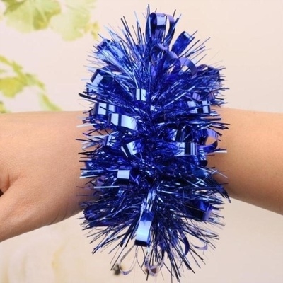 儿童节幼儿园舞蹈手腕手环彩色花丝带手饰小学生跳舞手腕花